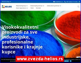 Hemija, hemijska industrija, www.zvezda-helios.rs